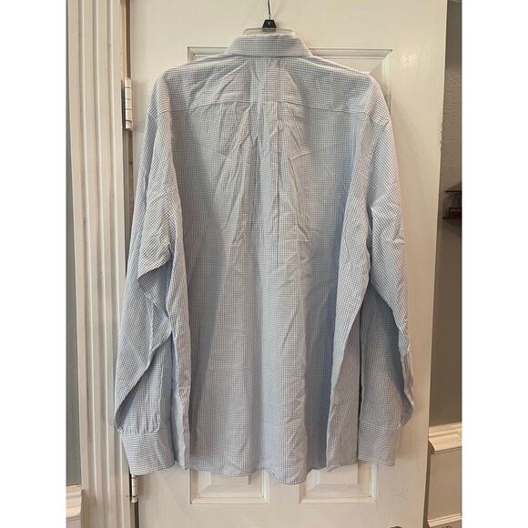 Michael Kors Academia Office Career Wear Button Down Shirt Men 18 36/37 XXL - Picture 5 of 9